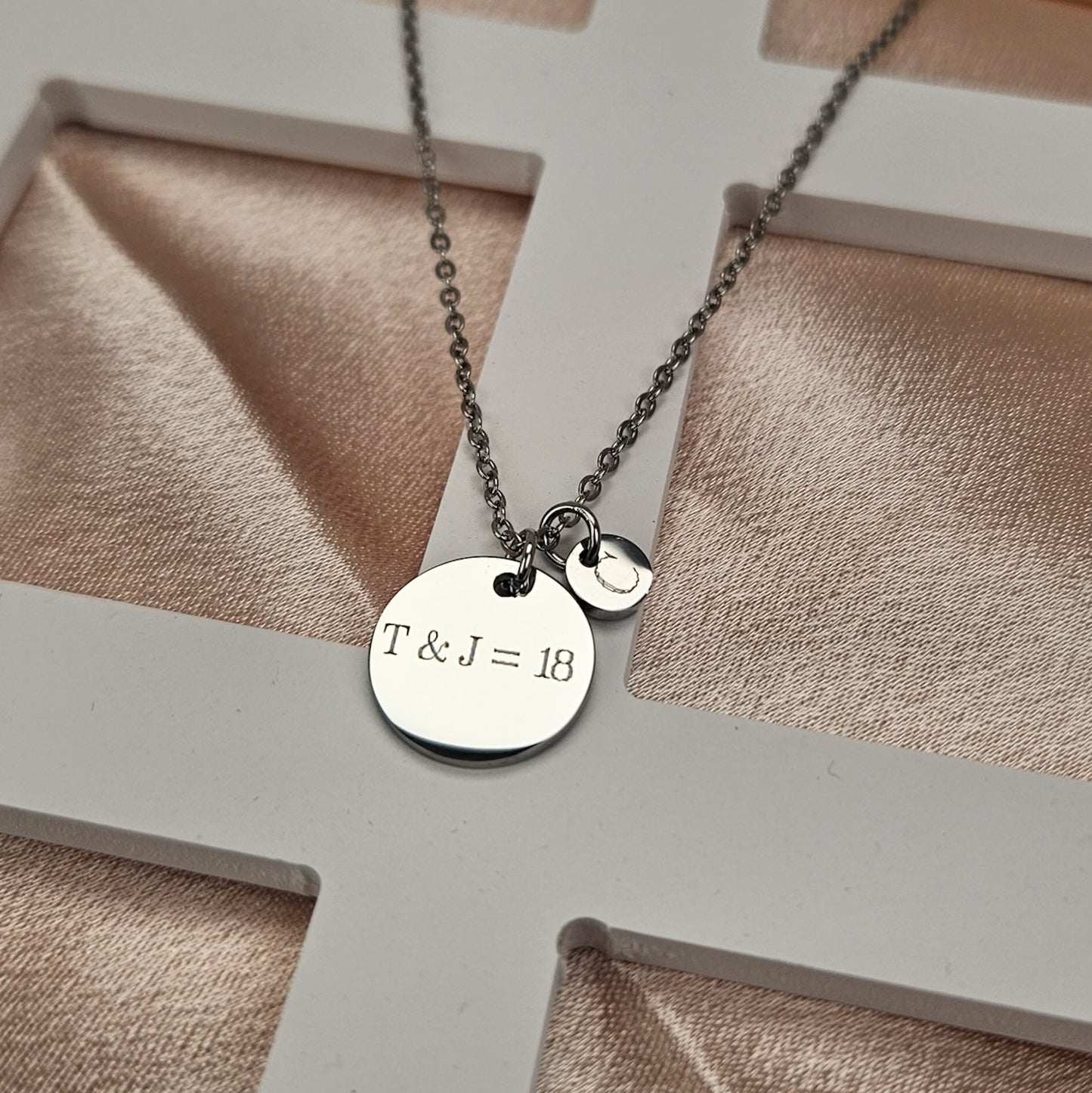 Legacy Engraved Necklace | Silver
