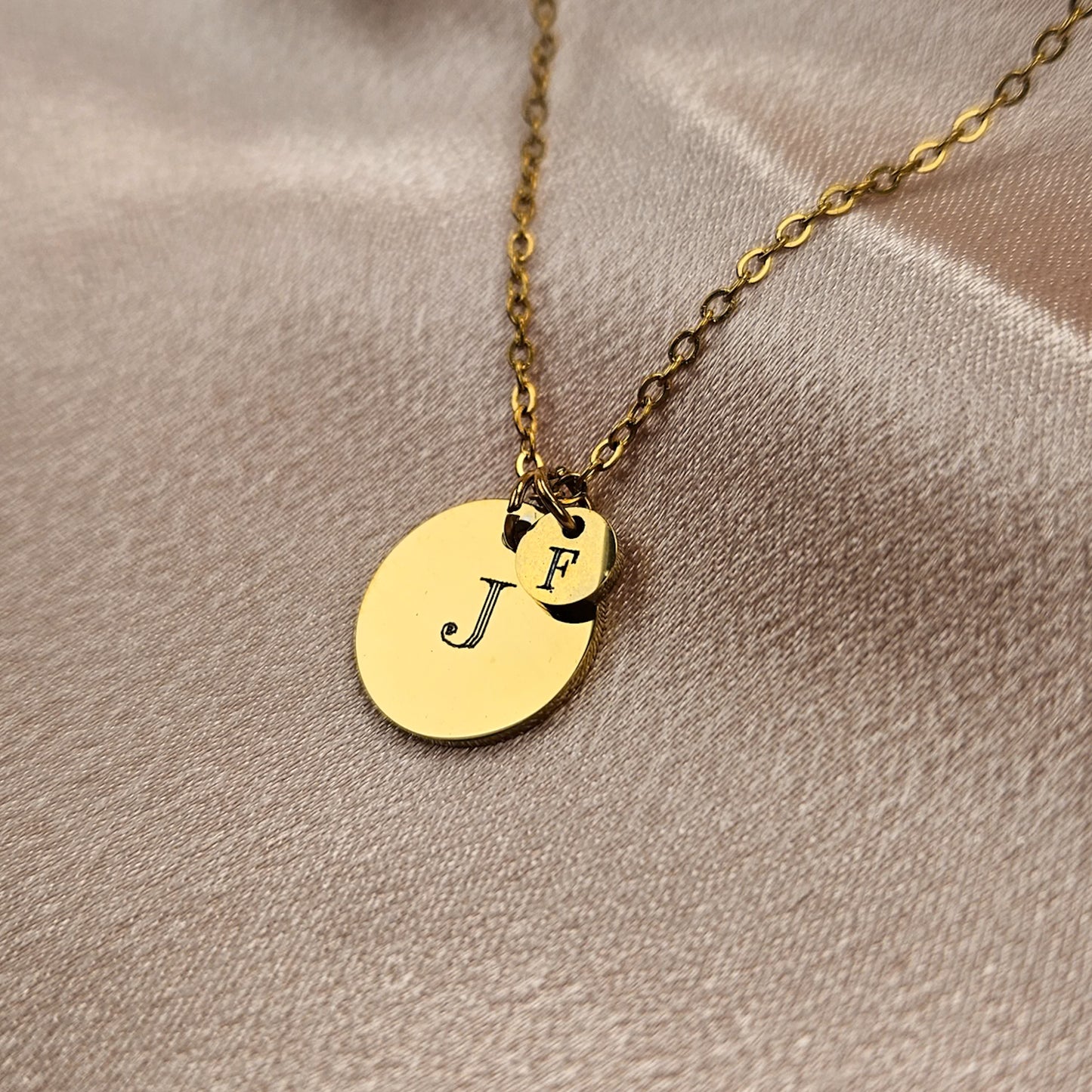 Legacy Engraved Necklace | Gold