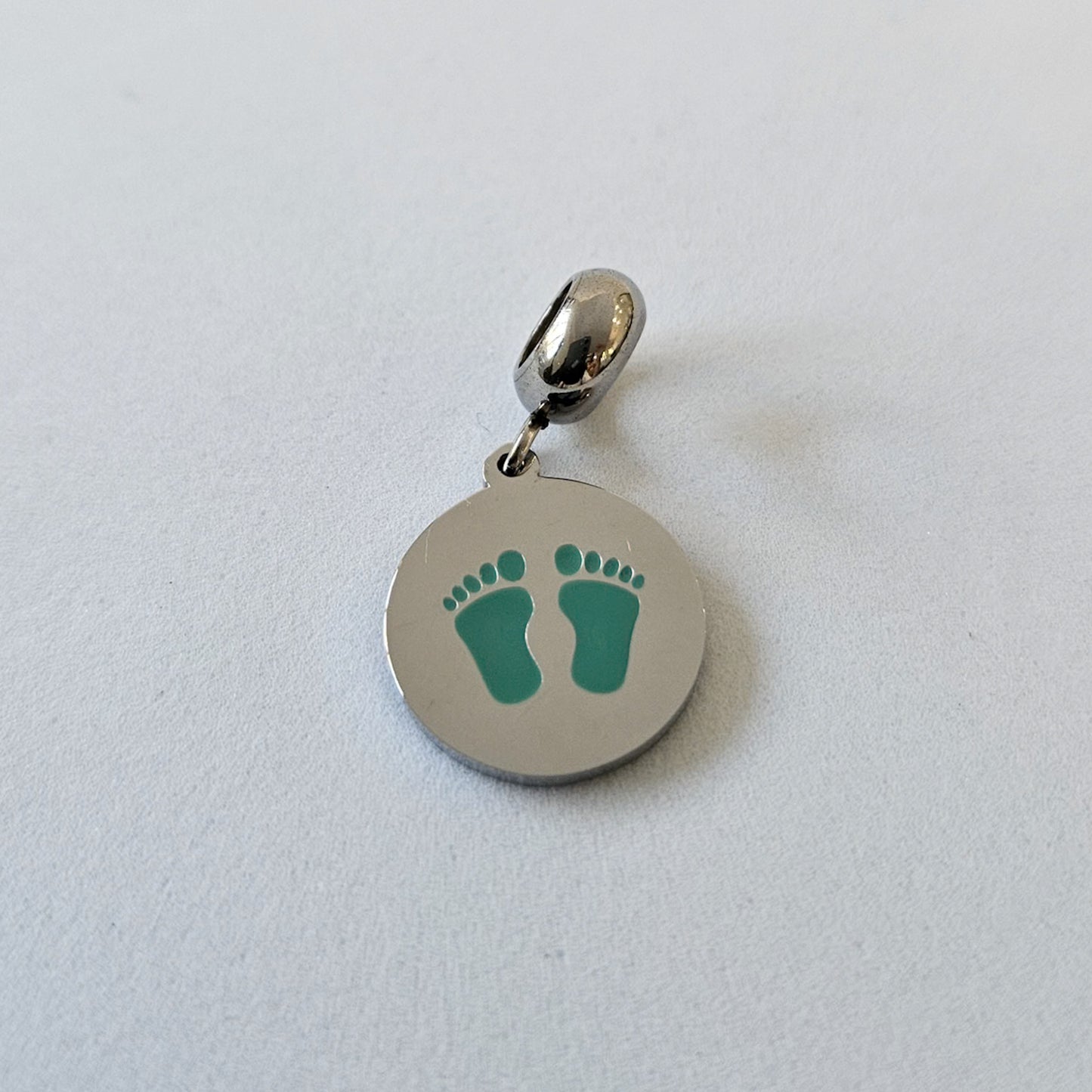 Little Feet Pendant Bracelet Charm