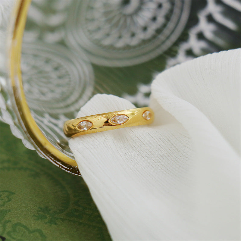 Marquise Stack Ring
