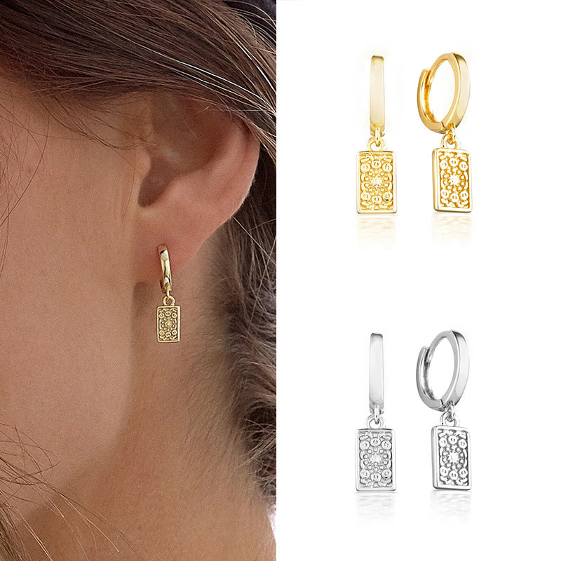 Medali Huggies in Sterling Silver