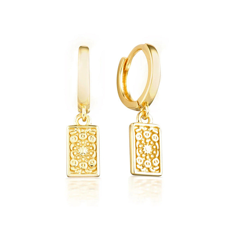 Medali Huggies in Sterling Silver