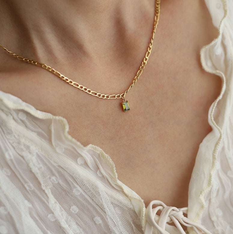 Olive Figaro Necklace