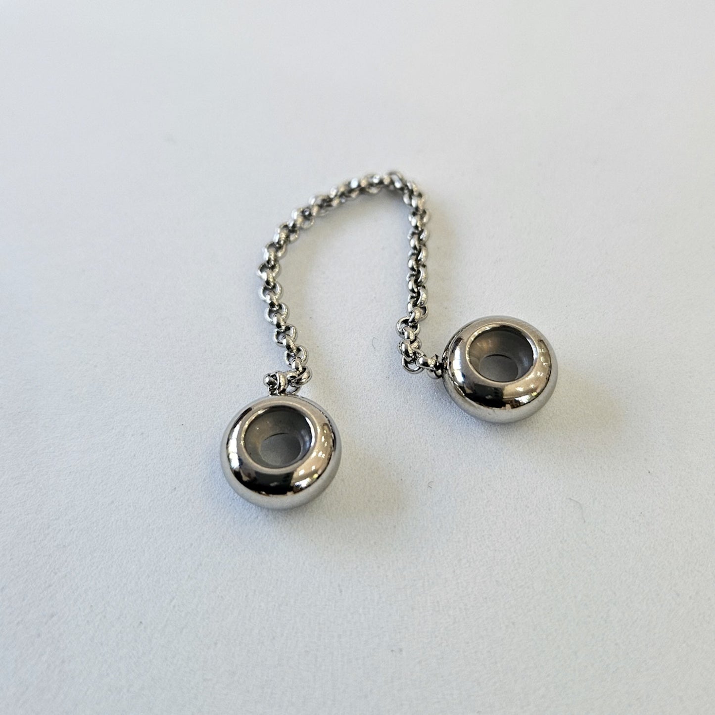 Plain Chain Charm Bracelet Stopper