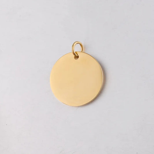 17mm Blank Round Disc