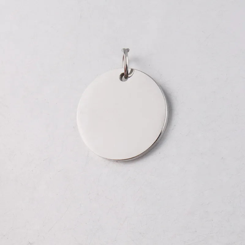 17mm Blank Round Disc