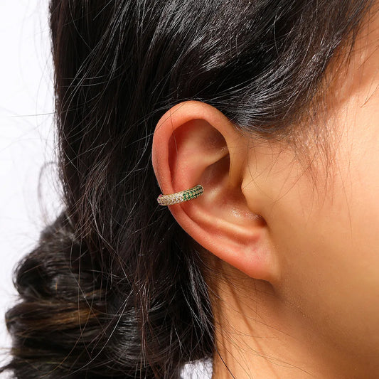 Rainbow Shimmer Ear Cuff