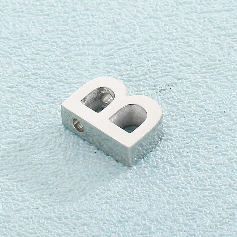 Silver Letter Necklace