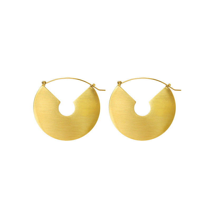 Slice Hoop Earrings