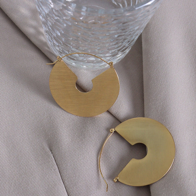 Slice Hoop Earrings