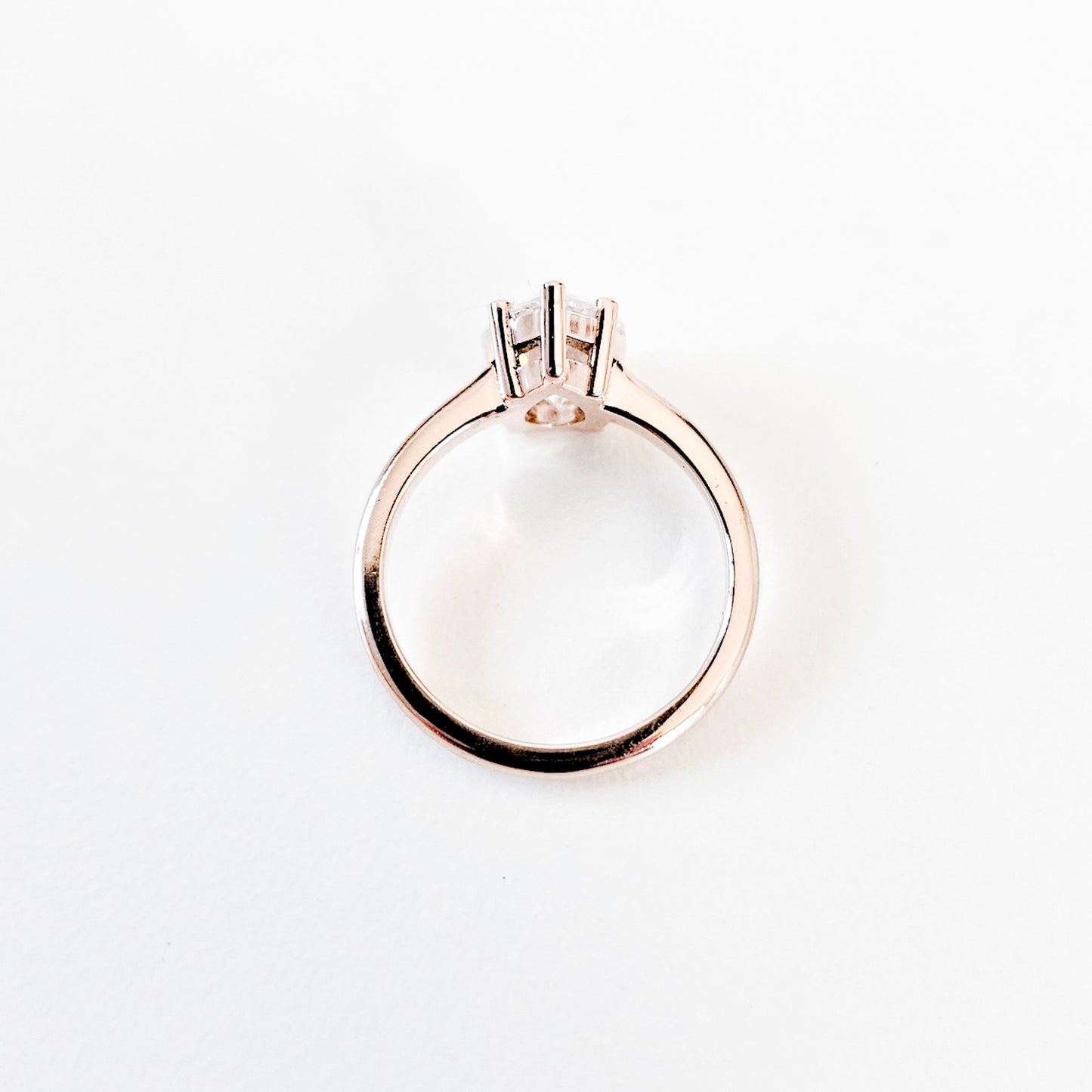 Classic Pear Cut Solitaire Ring