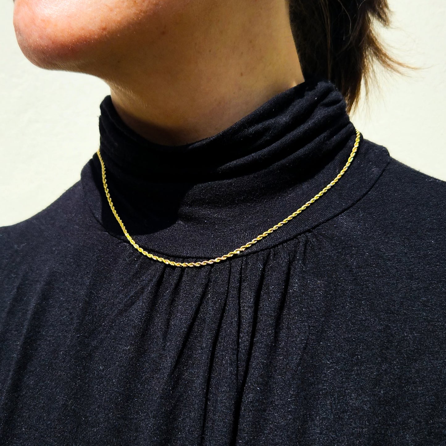 45cm Twisted Chain Necklace