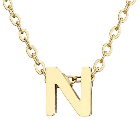 Gold Letter Necklace