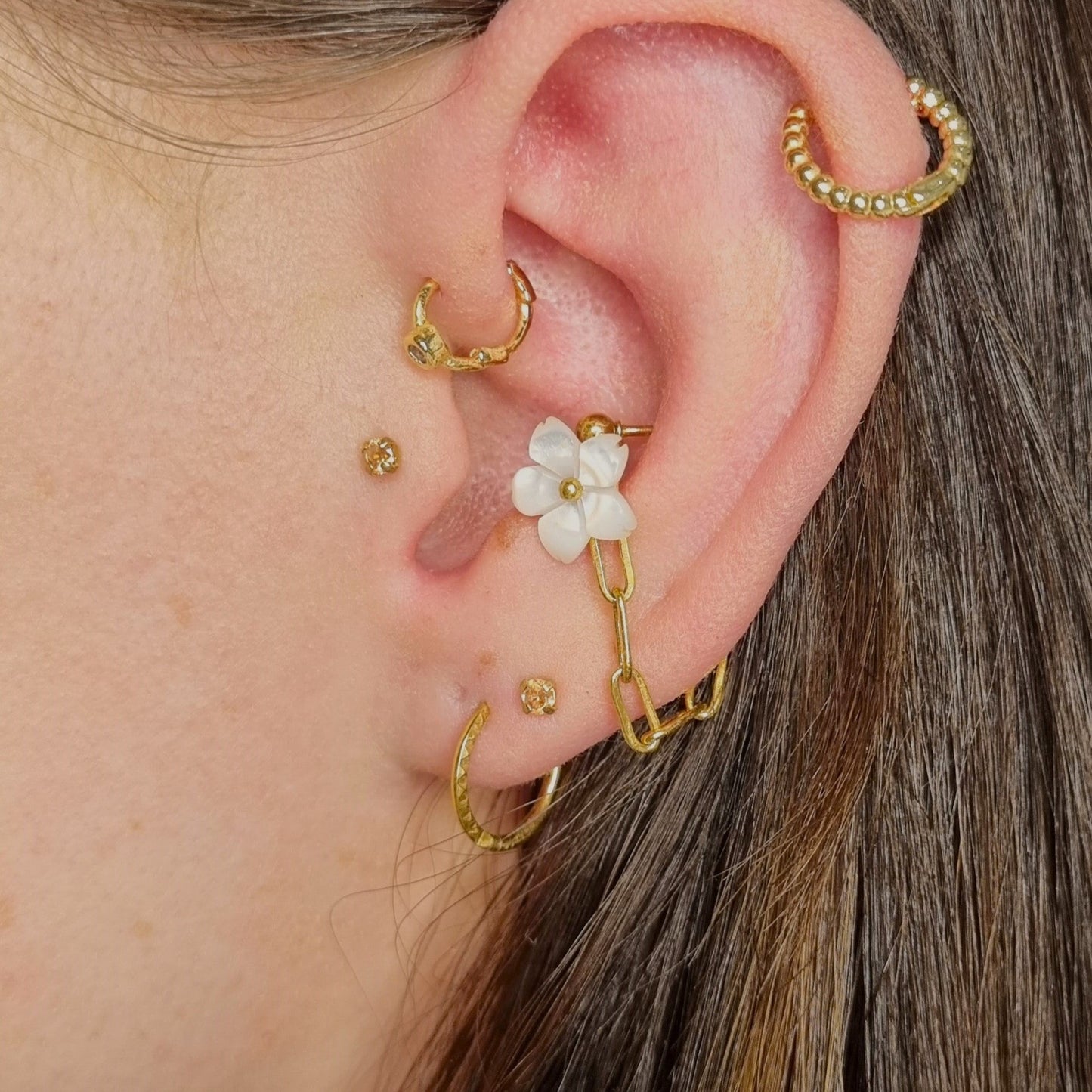 Geometric | Seamless Segment Ring (single 1pc)