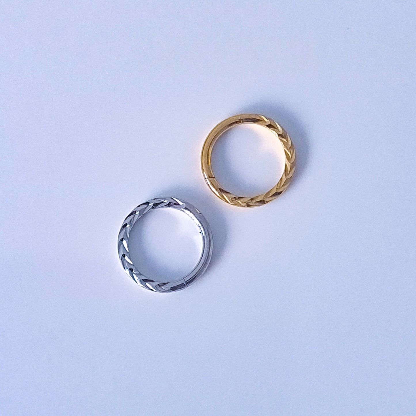 Chevron | Seamless Segment Ring (1pc single)