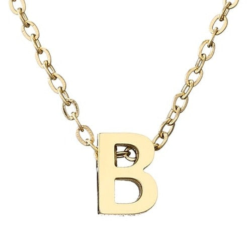 Gold Letter Necklace