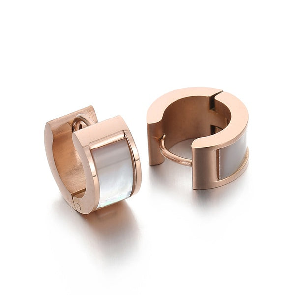 Blush Mother of Pearl Huggies