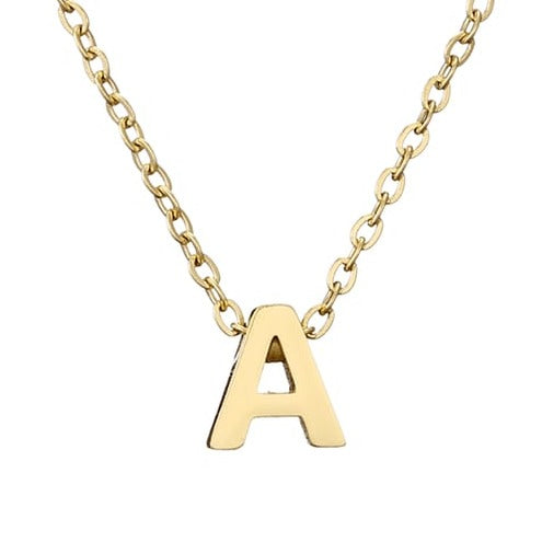 Gold Letter Necklace