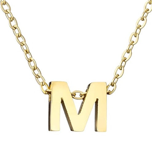 Gold Letter Necklace