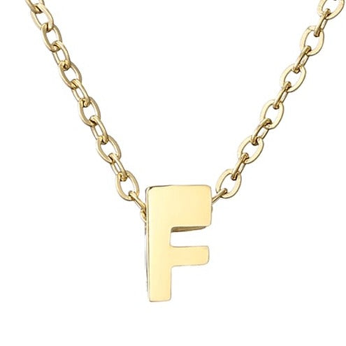 Gold Letter Necklace