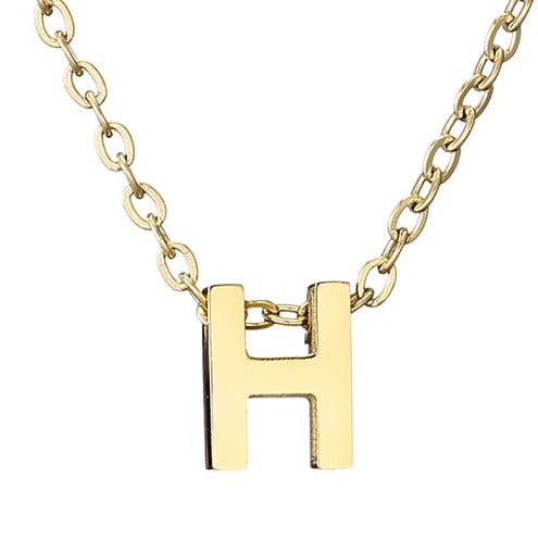 Gold Letter Necklace