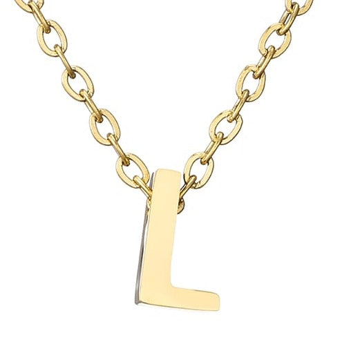 Gold Letter Necklace