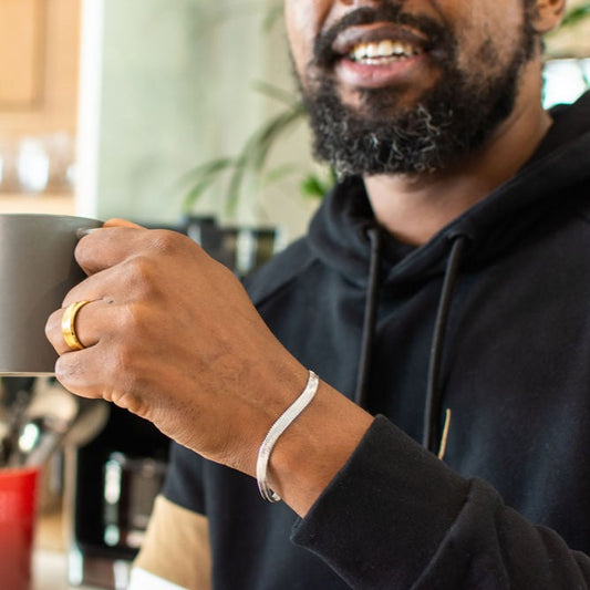 Wide Lithe Bracelet | Unisex