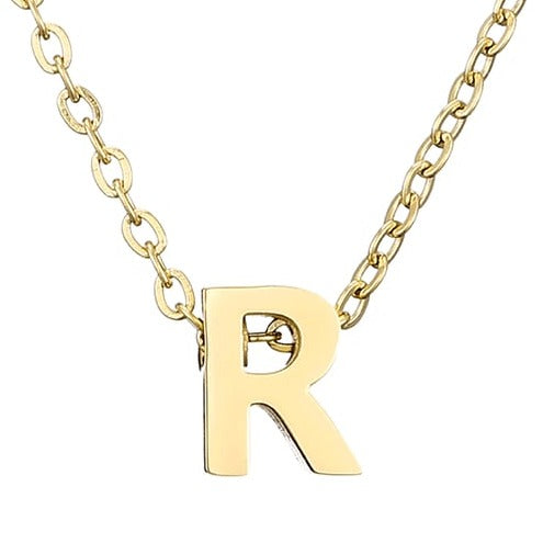 Gold Letter Necklace