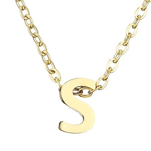 Gold Letter Necklace