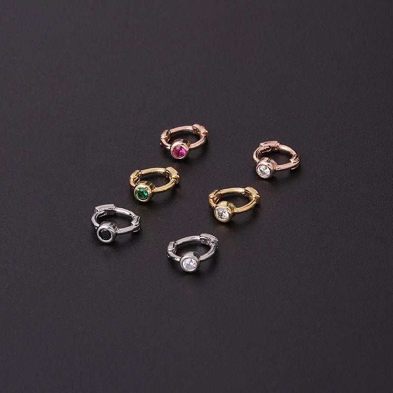 Colour Pop | Snuggie in Sterling Silver (1pc single)