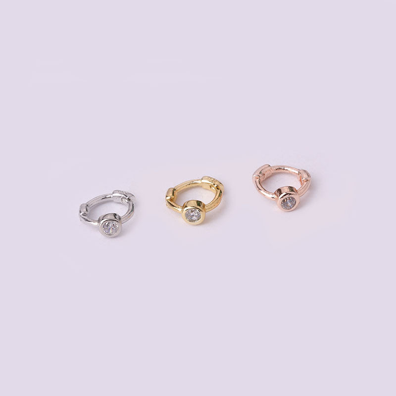 Colour Pop | Snuggie in Sterling Silver (1pc single)