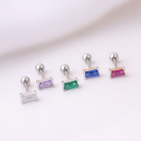 Colour Baguette | Screw Ball Stud (1pc single)
