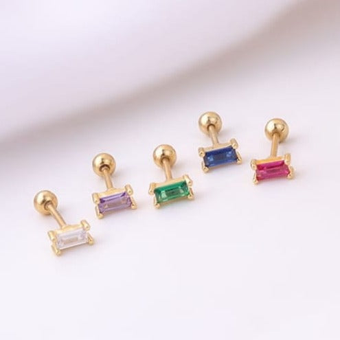 Colour Baguette | Screw Ball Stud (1pc single)