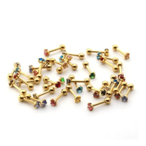 Birthstone | Screw Ball Stud (1pc single)