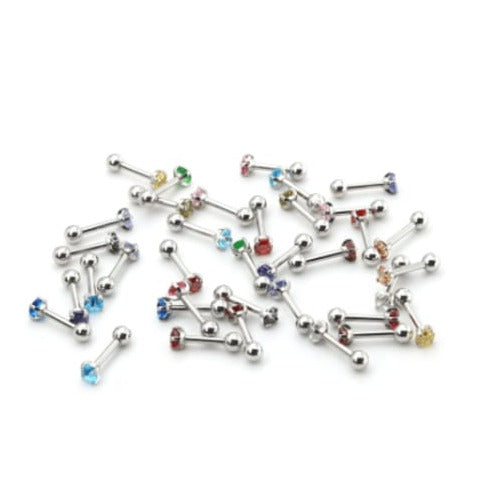 Birthstone | Screw Ball Stud (1pc single)