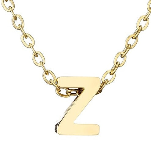 Gold Letter Necklace