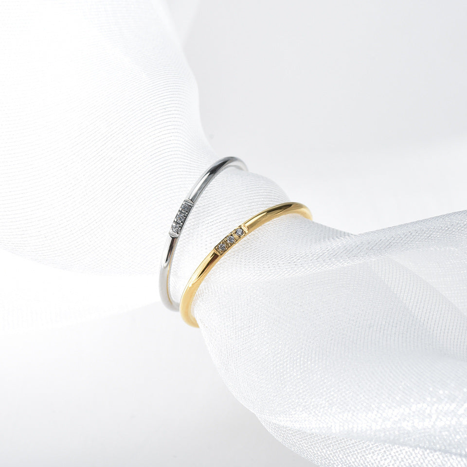 Diamante Stack Ring