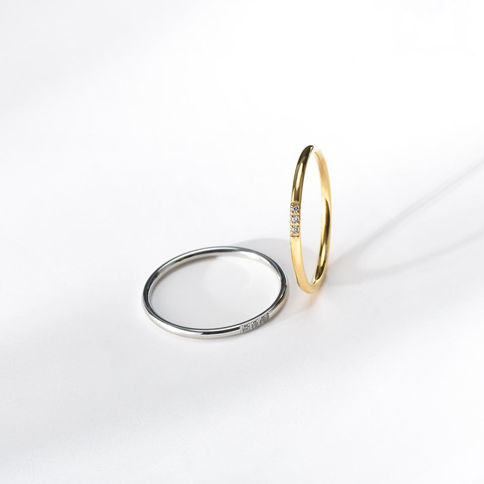 Diamante Stack Ring