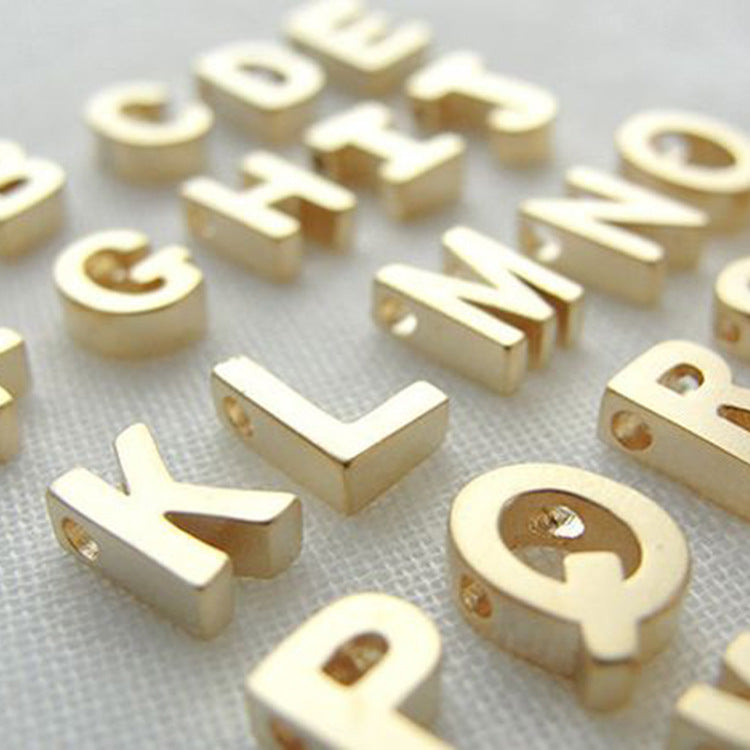 Letter Slider Charms