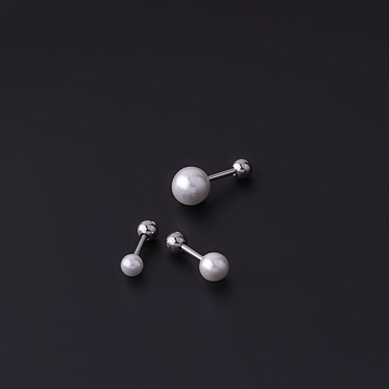 Pearl | Screw Ball Stud (1pc single)