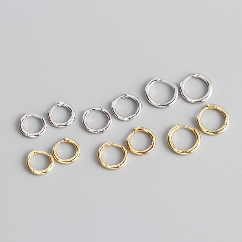 Teeny Tiny Sleepers in Sterling Silver