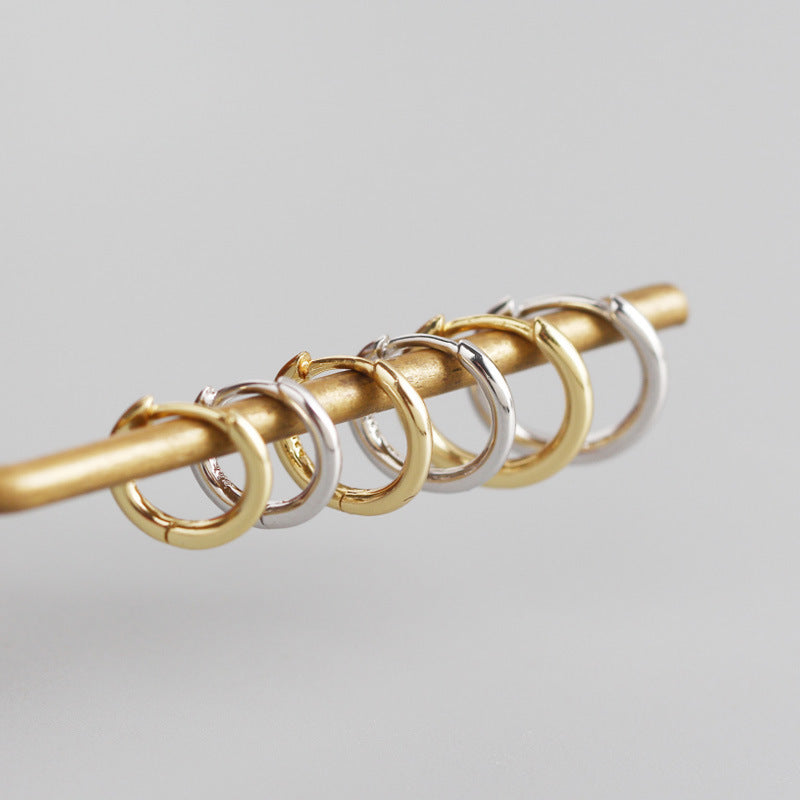 Teeny Tiny Sleepers in Sterling Silver