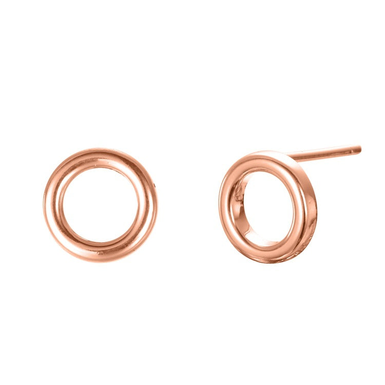 Rose Gold Tori Studs