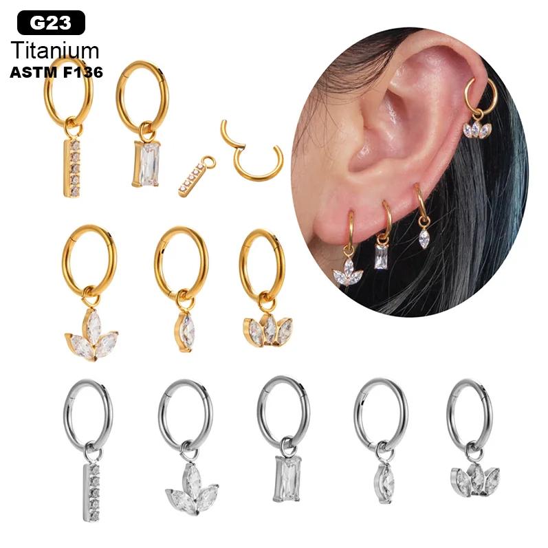 Titanium Earring Charms