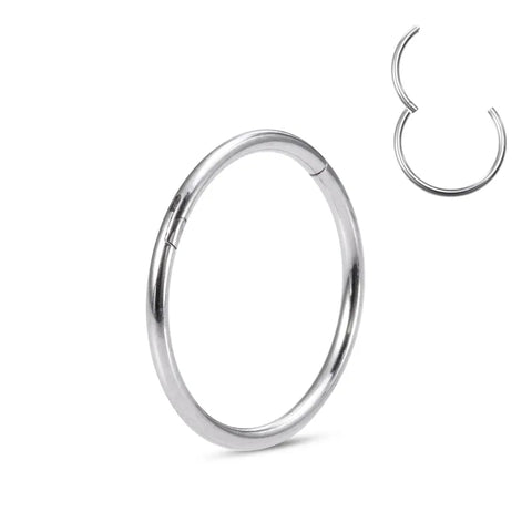 0.8mm | G23 Titanium Seamless Clicker Ring 20G Gauge