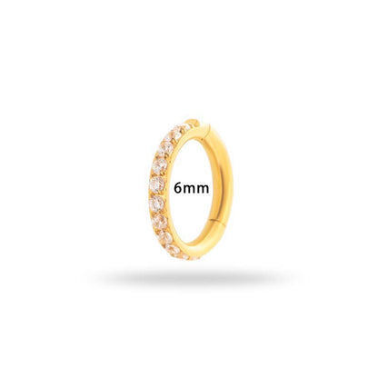 1.2mm CZ | Seamless Clicker Ring