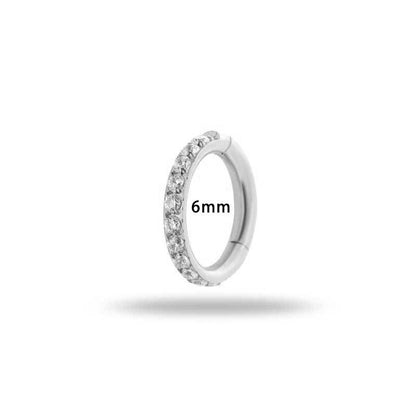 1.2mm CZ | Seamless Clicker Ring