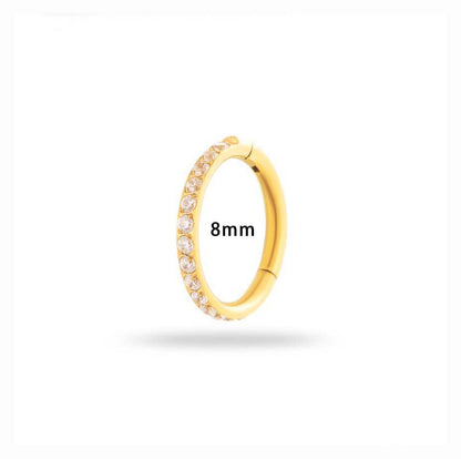 1.2mm CZ | Seamless Clicker Ring