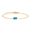 Birthstone Baguette Bracelet