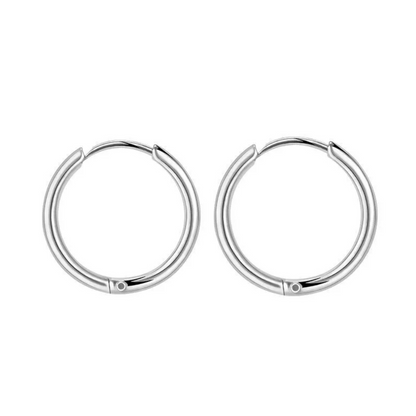 Silver Super Skinny Stainless Steel Sleepers